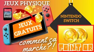 RECUPERATION POINTS GOLD JEUX PHYSIQUE SWITCH & JEUX GRATUITS EXPLICATIONS