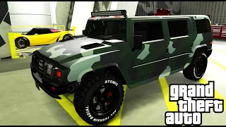 Hummer H1 , H2 - Mammoth Patriot Army style Cheap car to own in GTA 5 Online new