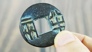 Mirror Polishing Ancient Copper Coin - Restoration(2000 years ago)