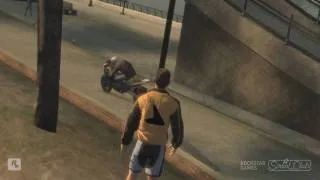 GTA IV escape from LCPD (PC) stunts