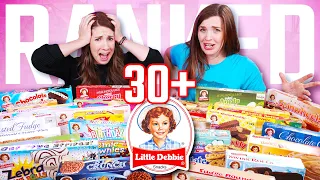 We Rank EVERY Dessert From Little Debbie! - Extreme Taste Test!