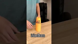 Cup stacking at different ranking