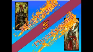 Who is stronger? Black Guard of Naggarond vs Phoenix Guard: GREATEST DUELIST TW Warhammer 2