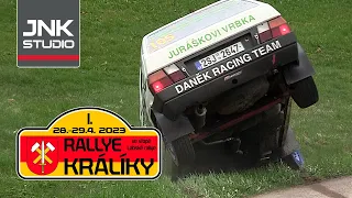 Best of I. Rallye Králíky 2023 (crash & action)