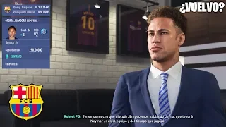 NEYMAR VUELVE AL FC.BARCELONA ... MODO CARRERA CAP.1