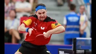 Timo Boll vs Kirill Skachkov | 2019 European Championships