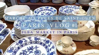 Paris VLOG #1/Marché aux Puces de St Ouen/Flea Market in Paris/Vernaison