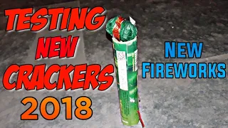 Testing New Crackers || Fireworks Stash 2018 || Diwali Special || Diwali Celebration