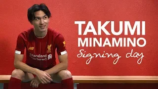 Signing Day VLOG: Minamino's first day at Liverpool | サイニングVlog - 南野拓実選手のリヴァプールFCでの初日に密着