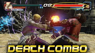 Geese Howard Death Combo In Online Match | TEKKEN 7