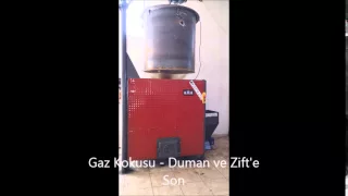 Mangal Kömürü Fırını Ceus Makina (CharCoal)