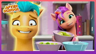 Sunny and Hitch's Recipe for Success 🥤🍏 My Little Pony: Make Your Mark | After School