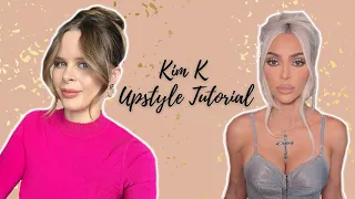 EASY Kim K Upstyle Tutorial With Brena May | Kim Kardashian Updo