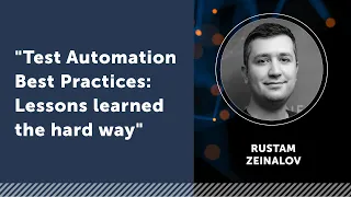 Кращі практики test automation | EPAM Test Automation Meet-Up у Дніпрі