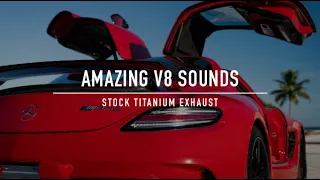 Epic Sounds In a 1 of 5 Mars Red Mercedes SLS Black Series