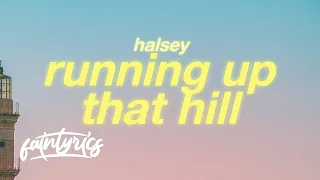 Halsey - Running Up That Hill (Lyrics) (Kate Bush Cover)