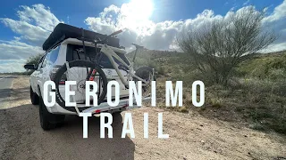 Mountain Biking Geronimo Trail ( Phoenix South Mountain)