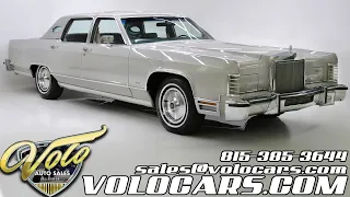 1979 Lincoln Continental for sale at Volo Auto Museum (V19914)