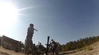 1-111th BN Mortar Live Fire