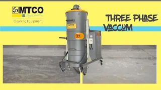 Always Clean with MTCO 3-Phase Vacuum Cleaner