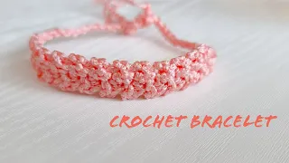 How to Crochet Bracelet  Easy for Beginners