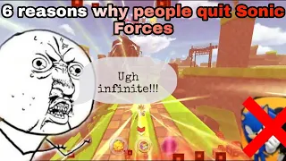6 reasons why people quit Sonic Forces Speed Battle