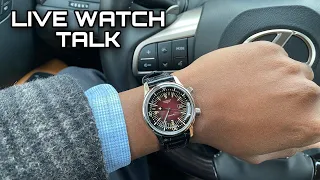 Saturday Night Watch Talk - Live Unboxing and the ol' Oris story
