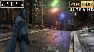 Batman: Arkham City (PS5) 4K 60FPS HDR Gameplay (Free Roam)
