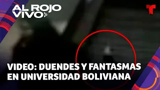 En video: Supuestos duendes y fantasmas deambulan por una universidad en Bolivia