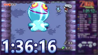 Zelda: The Minish Cap - Any% Speedrun in (1:36:16)