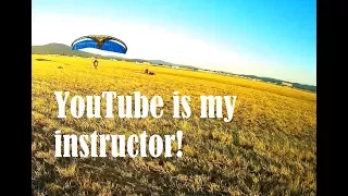 Zach tries to learn to fly from Youtube after buying his paramotor online.