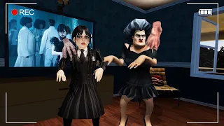 МИСС ТИ ЭТО УЭНСДЕЙ scary teacher 3d WEDNESDAY