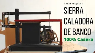 SIERRA CALADORA de BANCO  La mejor idea para tu TALLER (Sierra de MARQUETERÍA)