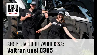 AMSKI AND JUHO IN FULL SWING! - All new Valtra Q -series  arrives to Amskis farm