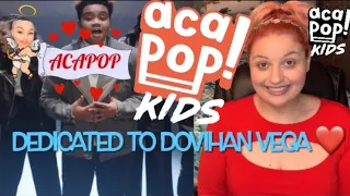 ACAPOP KIDS “IM TELLING YOU” DREAMGIRLS COVER FIRST REACTION VIDEO DEDICATED TO DOVIHON VEGA