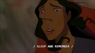 The beginning of the Prince of Egypt with Lyrics