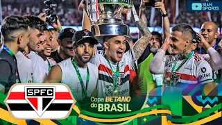 THE ENTIRE TRAJECTORY OF SÃO PAULO FUTEBOL CLUBE, CHAMPION OF THE BRAZIL CUP 2023