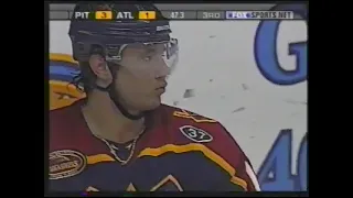 Alexei Morozov's last NHL goal vs Ilya Kovalchuk in net (2 apr 2004)