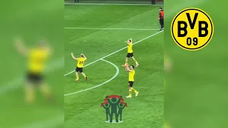 Dortmund Fans feiern den Champions League Halbfinale Einzug | Borussia Dortmund - Atlético Madrid