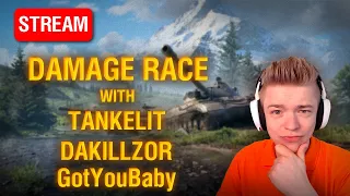 Damage Race against Tankelit, Daki & GotYouBaby