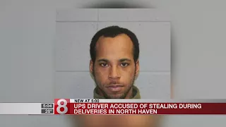 UPS driver accused of stealing during deliveries in North Haven