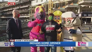 Kenny's got 'Opening Day' fever at Progressive Field