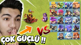 SÜPER BİNİCİ vs TÜM BİRLİKLER !! (Çok Güçlü !!) - Clash Of Clans