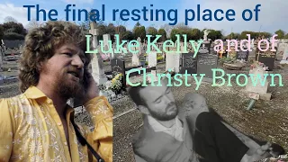 The final resting place of Luke Kelly and Christy Brown