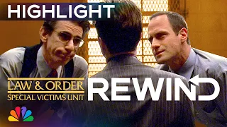 Stabler and Munch Roast Abuser During Interrogation | Law & Order: SVU | NBC