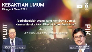 PDT. GIMIN HUSIN - BERBAHAGIALAH ORANG YG MEMBAWA DAMAI, KARENA MEREKA AKAN DISEBUT ANAK-ANAK ALLAH