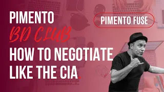 BD Club How to Negotiate like the CIA