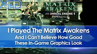 I Played The Matrix Awakens Unreal Engine 5 Tech Demo On PS5 & I Can't Believe These Graphics