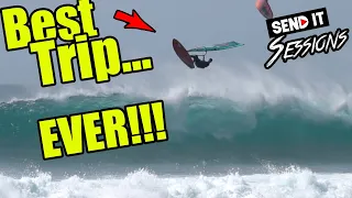 What a GREAT Month for Windsurfing!  - March 2023 - Send it Session