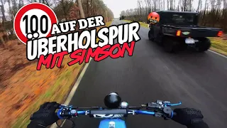 ⚠️Auf Der ÜBERHOLSPUR mit Simson😱 #simson #tuning #s51 #ddr